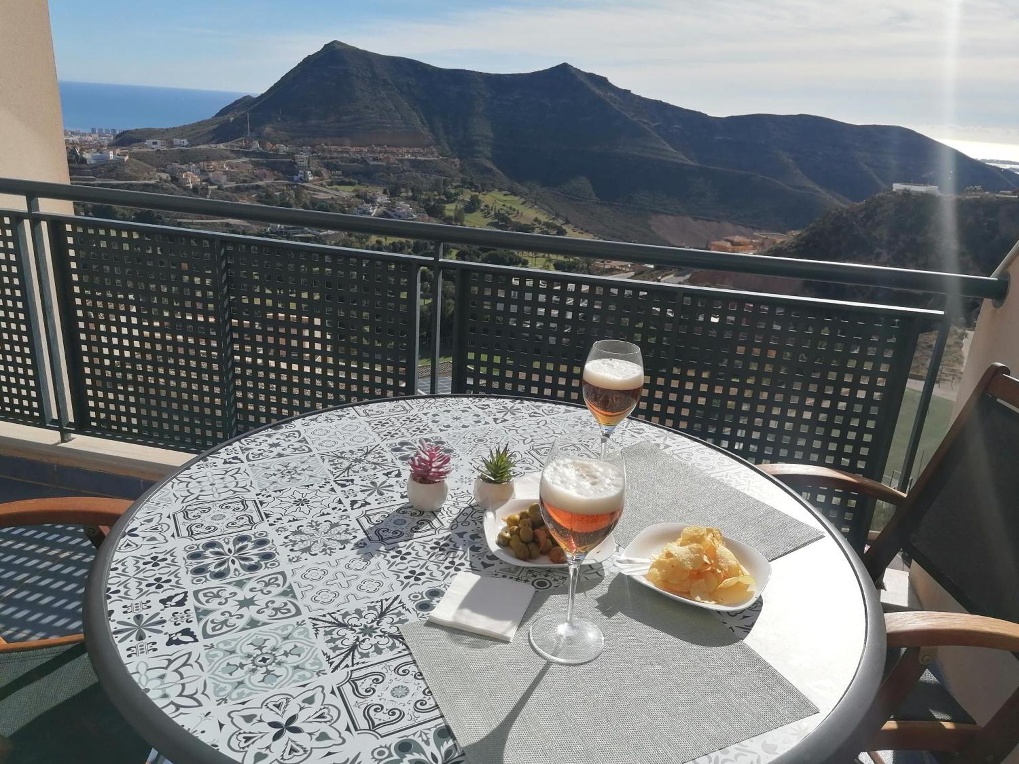 Sybarix Terrace, Mar, Golf, Wifi, Garaje, Relax Lejlighed La Envia Eksteriør billede